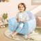 Kids Sofa Unicorn Theme Spandex Fabric Sponge Armrest Kids Chair 3+ Years
